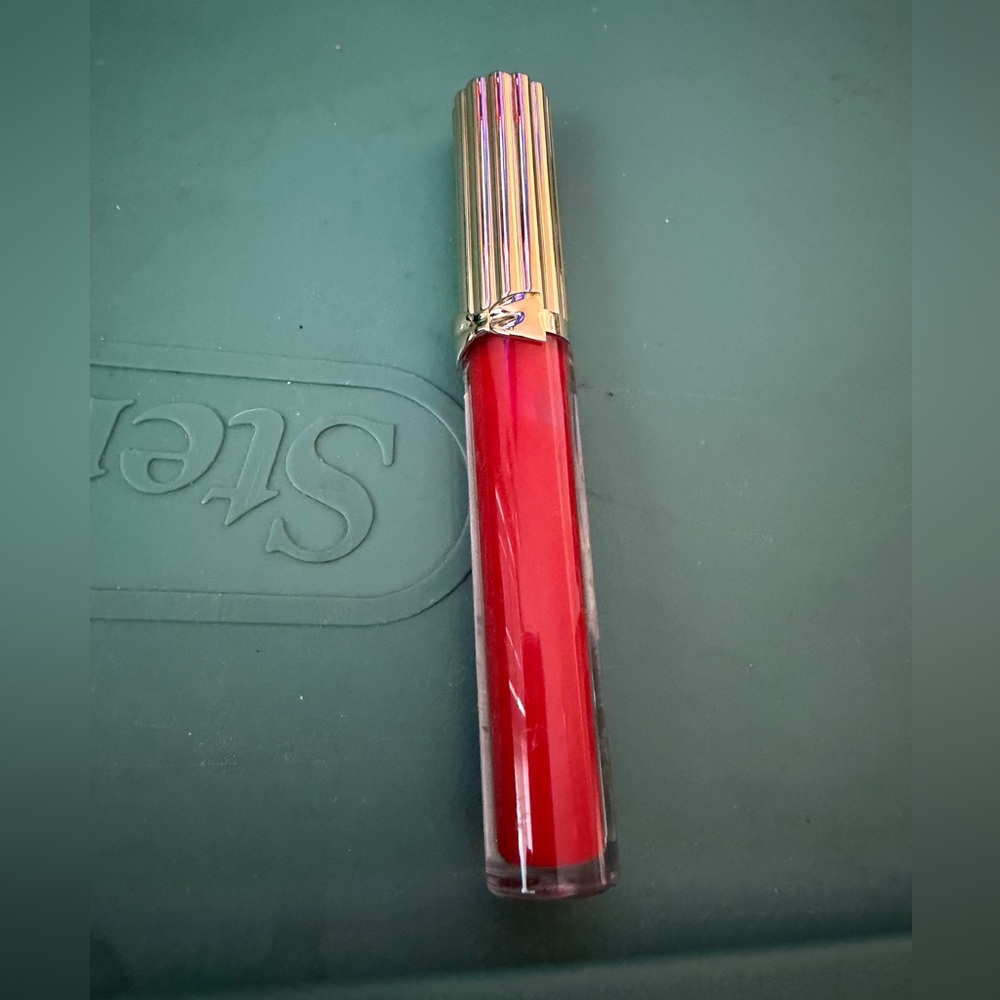 Estee Lauder Pure Color Envy Tender Trap #107 Lip Gloss w Gold Cap vibrant bold